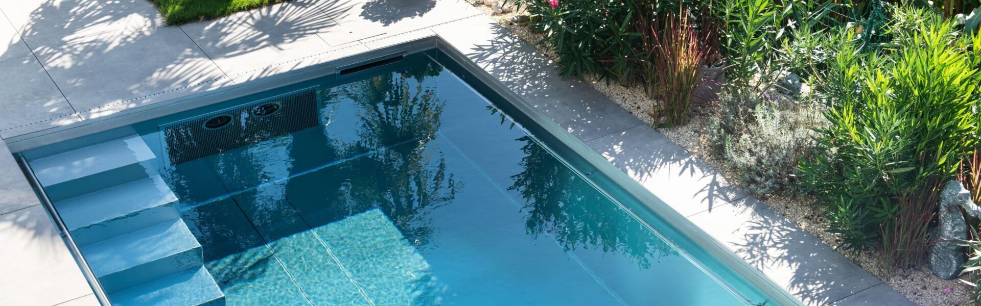 Pool mit Strömung
